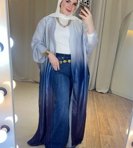 Navy Gradient kaftan